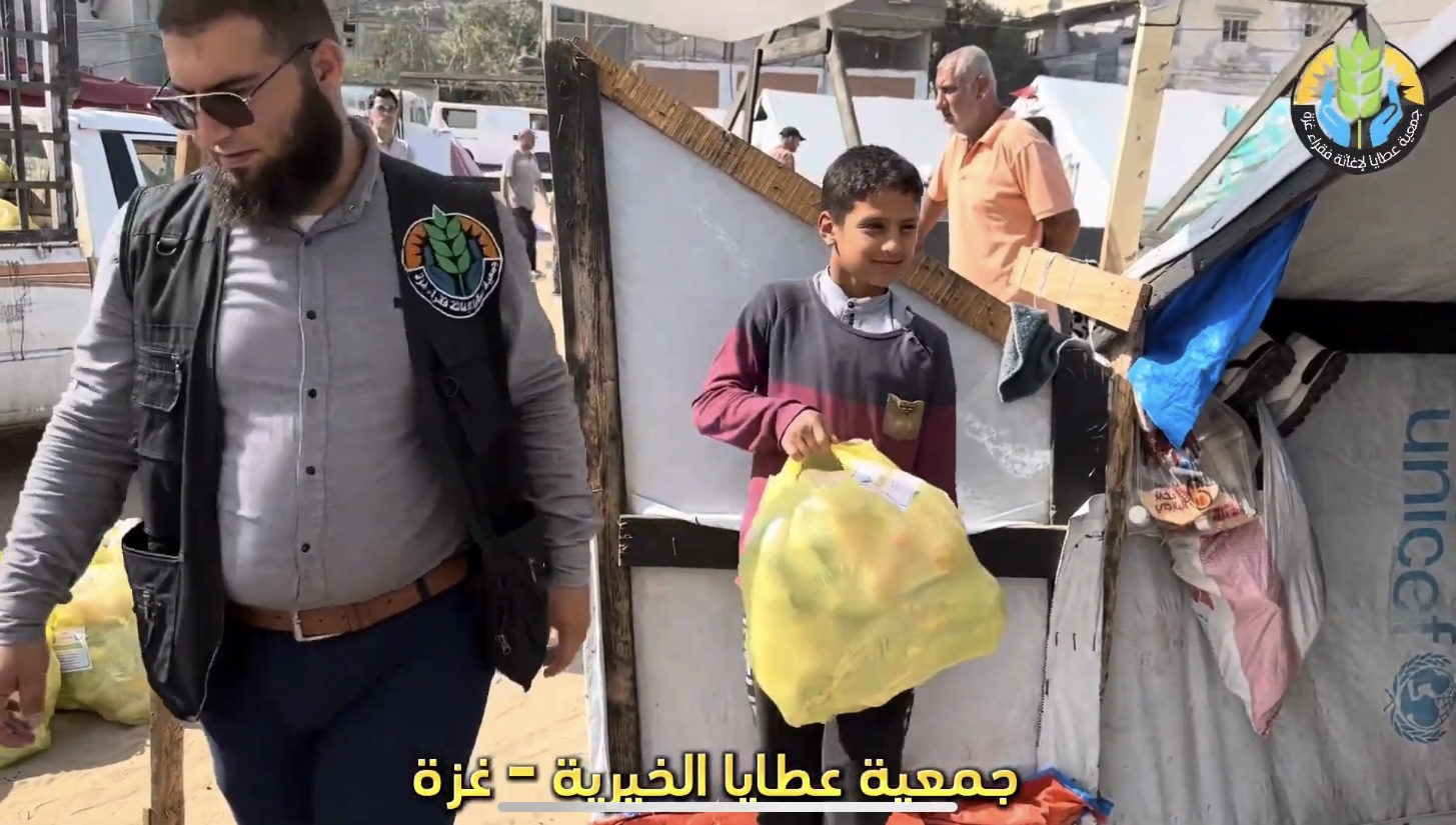 نرسم البسمة وندعم الصمود بسلات خضار للنازحين في الجنوب