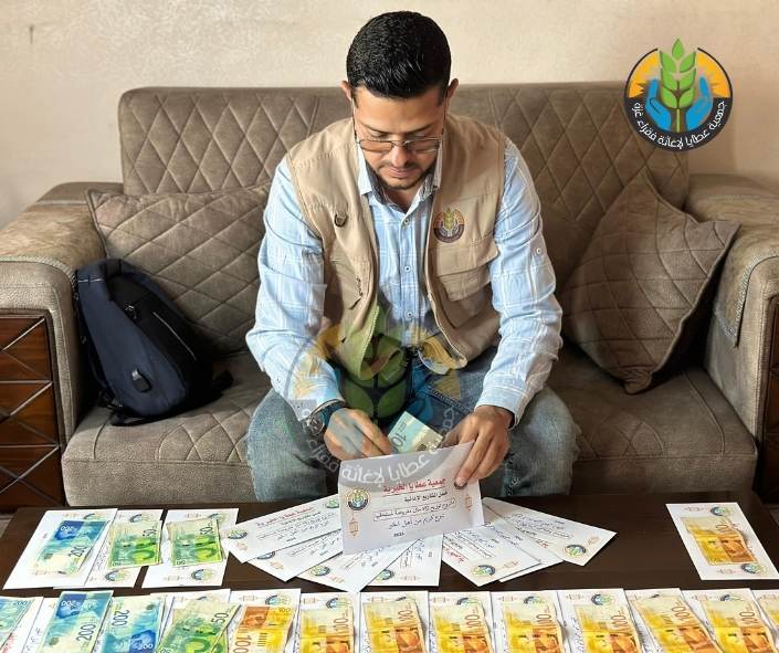 "زكاتك حياة".. توزيع زكاة المال في شمال غزة لدعم صمود النازحين