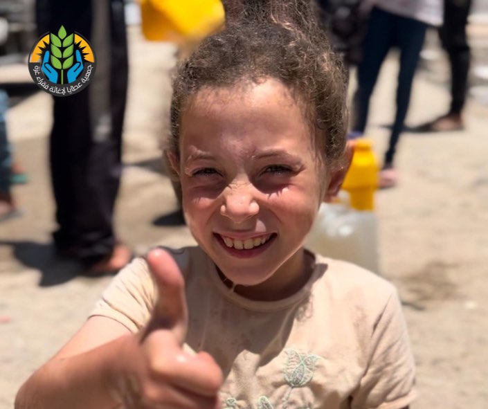 عطايا تروي عطش النازحين في غزة وشمالها