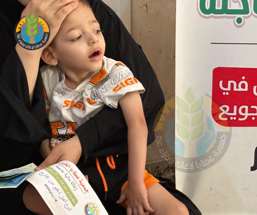 "جبرَ قلوب المكلومين".. عطايا تواصل دعم المكلومين في غزة