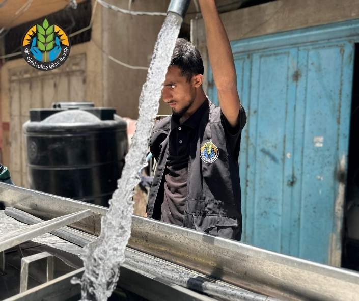 سُقيا العطشى في شمال غزة دعمًا للصمود الإنساني