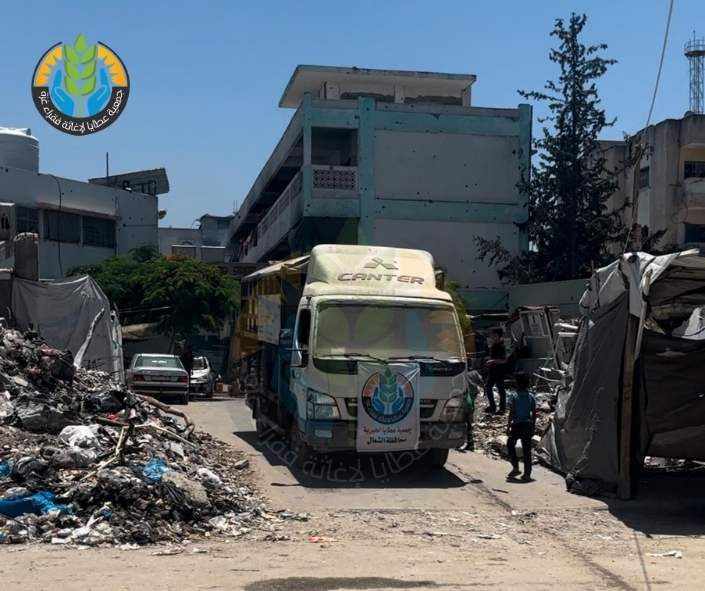 نزرع الأمل في وجه الأسى.. سُقيا ماء للنازحين في شمال غزة