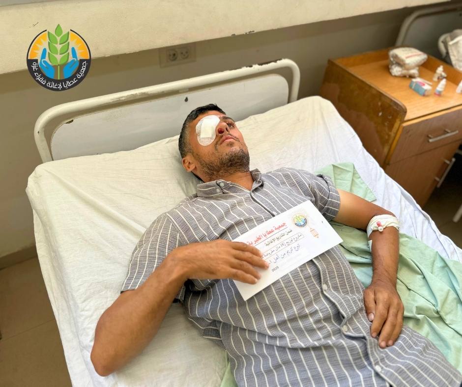 "عطايا" توزع زكاة المال على الجرحى والمرضى في ظل الأزمة الإنسانية