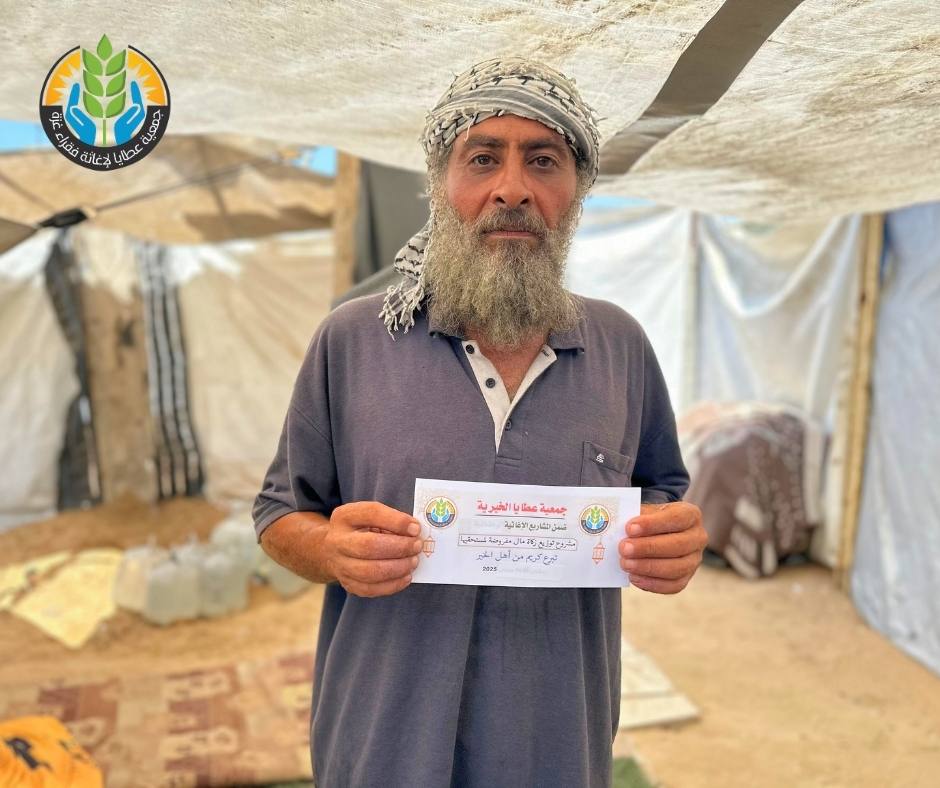 "عطايا" توزع زكاة المال على الجرحى والمرضى في ظل الأزمة الإنسانية