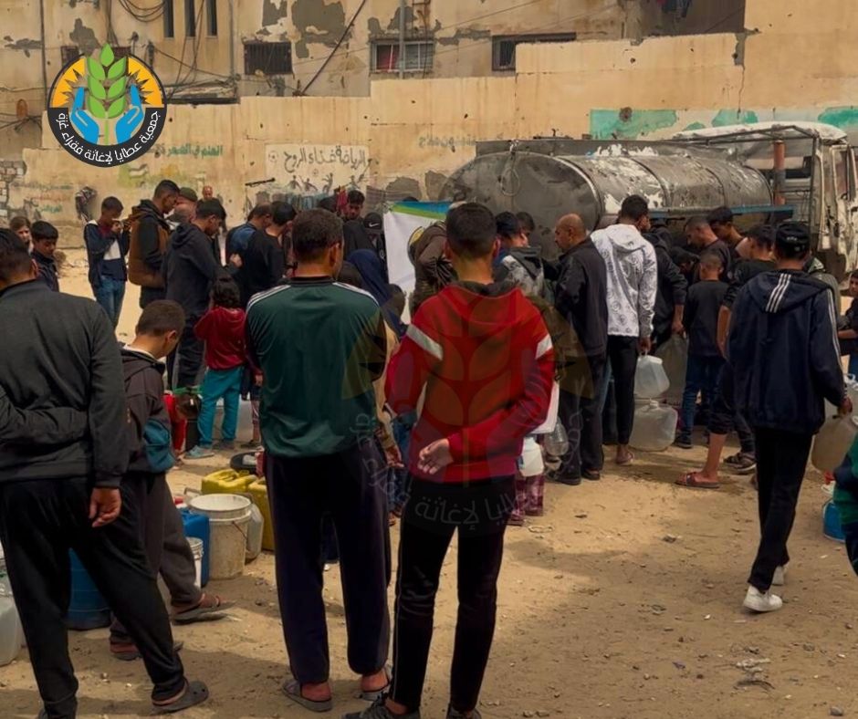 "سقيا عطايا" في شمال غزة: قطرة ماء تُنقذ حياة وتُحيي الأمل