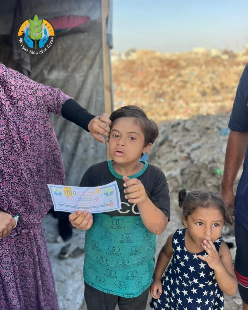 "عطايا" تُنفّذ مشروع القسائم الشرائية (3) في المحافظة الوسطى