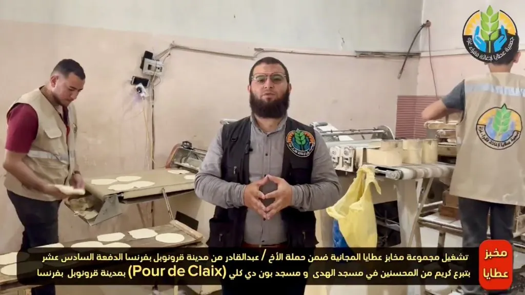 نمدّ الخبز لدعم الصمود وتخفيف العناء عن النازحين