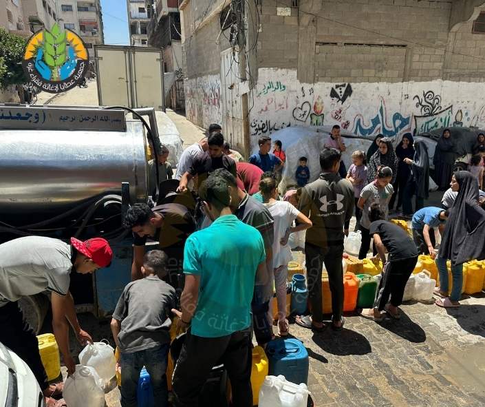 سُقيا العطشى على الظمأ في شمال غزة