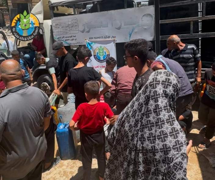 نروي عطش النازحين ونزرع الأمل في دروبهم