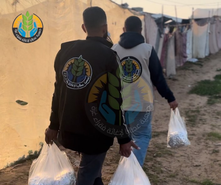 عطايا تواصل عطاؤها في رمضان: إفطار صائم في اليوم الثامن لأهل رفح